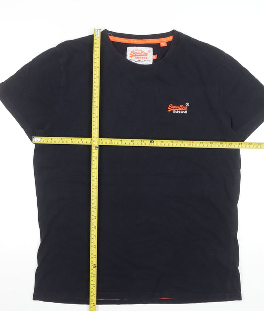 Superdry Men's Black XL Vintage Logo Crew Neck T-Shirt