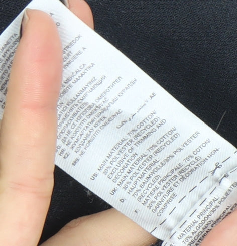 adidas Men's Black Jogger Sweatpants Small Fleece Tapered Trousers