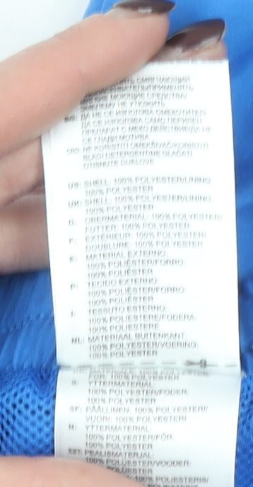 Adidas Men's Blue Large Athletic Quick Dry Activewear Shorts