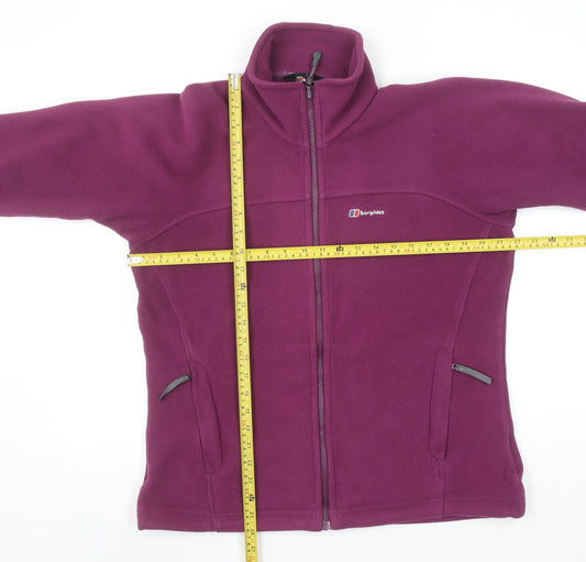 Berghaus Women’s Purple Fleece Full Zip Jacket Size 14
