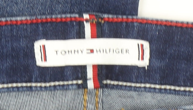 Tommy Hilfiger Women Blue Skinny Jeans Size 10 Slim Fit Denim