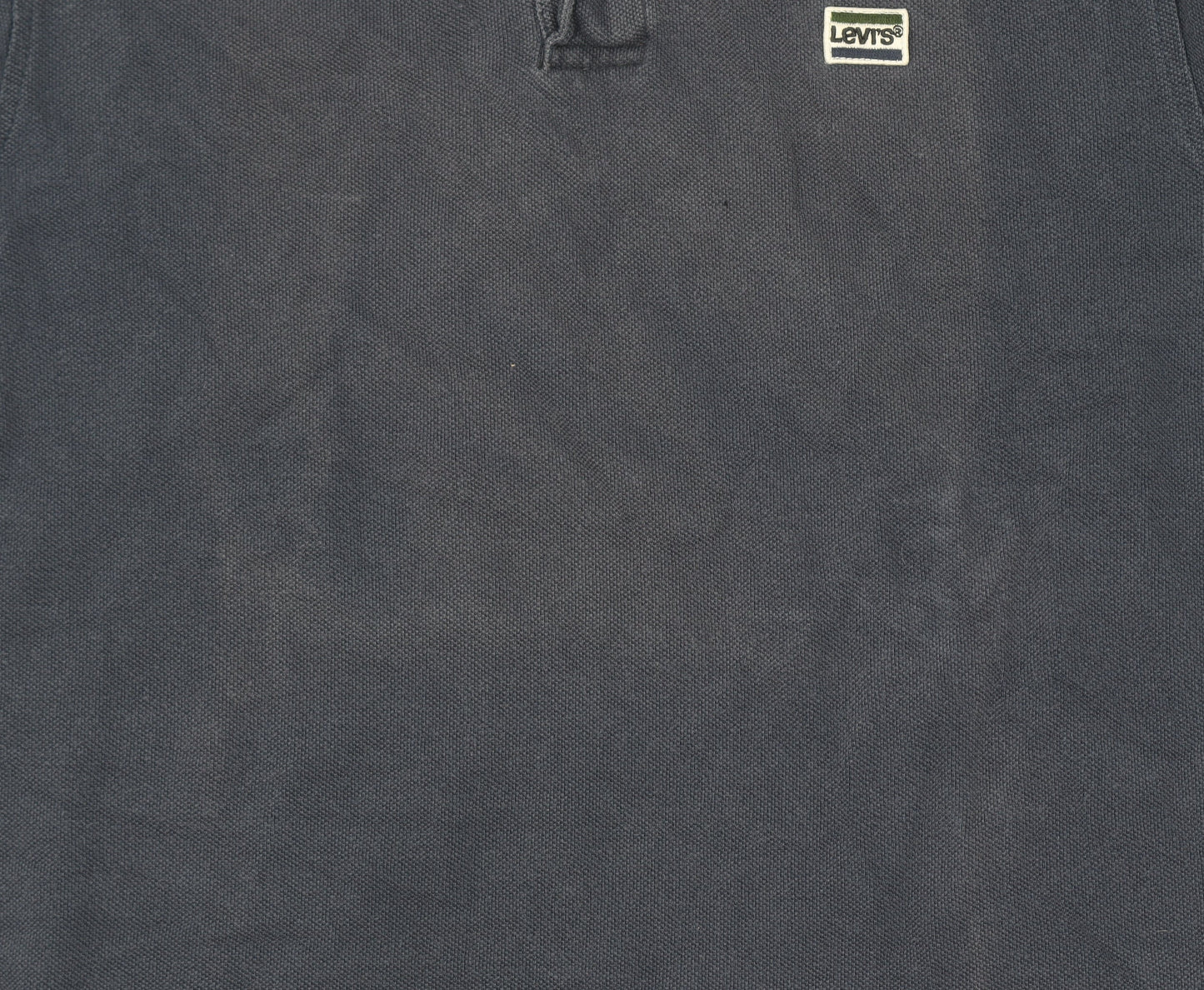 Levi’s Men’s Blue Cotton Polo Shirt Size S Short Sleeve Casual Top