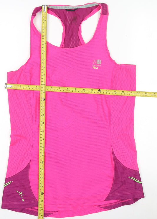 Karrimor Women's Pink Racerback Running Tank Top Size 12