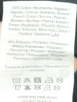 Jack & Jones Men's Black Graphic Pullover Hoodie L Regular Fit