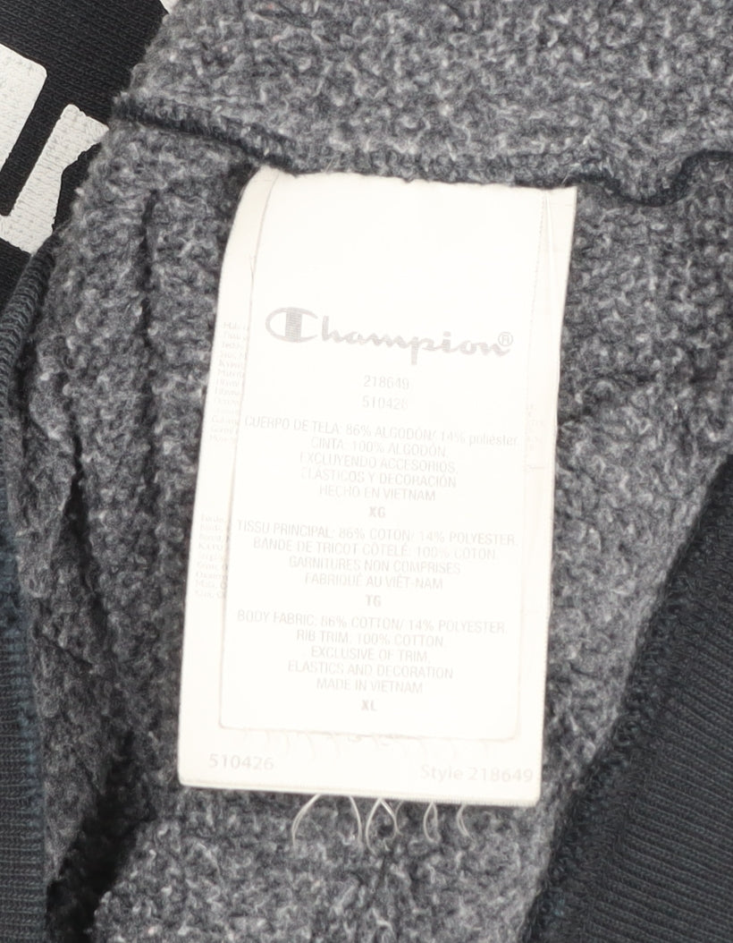 Champion Reverse Weave Men's Black XL Pullover Sweatshirt