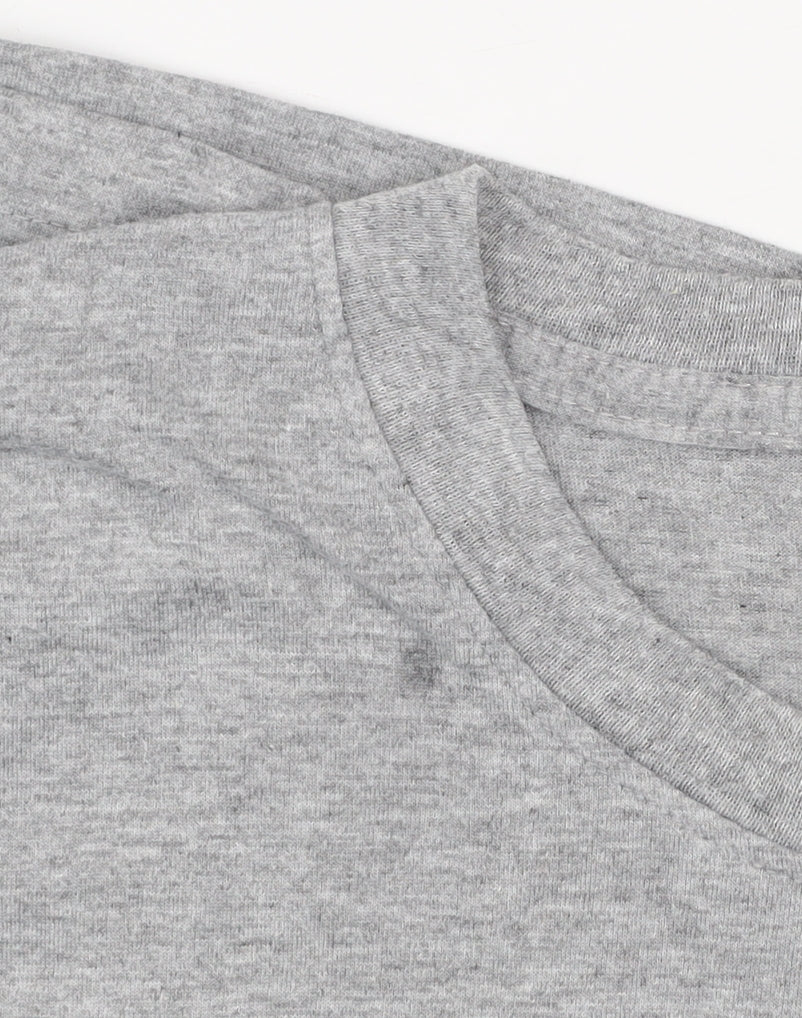 Lacoste Men's Grey Graphic Print Crew Neck Short Sleeve T-Shirt Size S