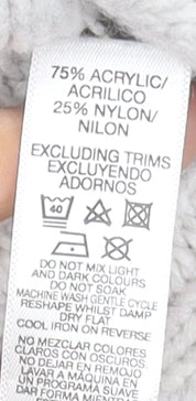 Additional view of Dunnes Women's Grey Roll Neck jumper, size 12