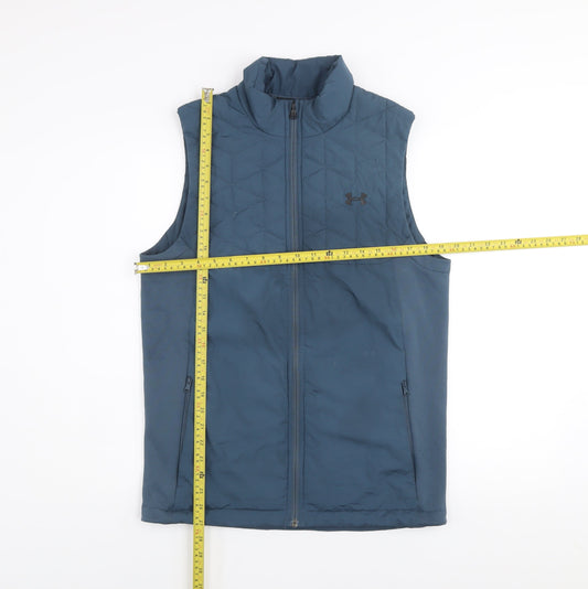Under Armour Men's Blue ColdGear Insulated Waistcoat Size S