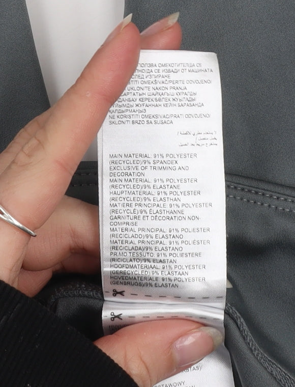 Reebok Women’s Grey Speedwick Recycled Leggings Size S