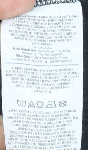 Nike Men's Black L Short Sleeve Crew Neck Sports T-Shirt