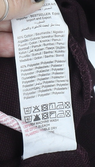 Jack & Jones Men's Brown Crew Neck Pullover Sweatshirt Size M