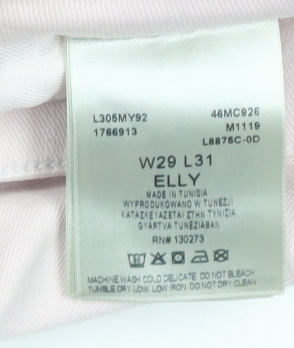 Lee Men’s Beige Elly Skinny Jeans W29 L31 Cotton Blend