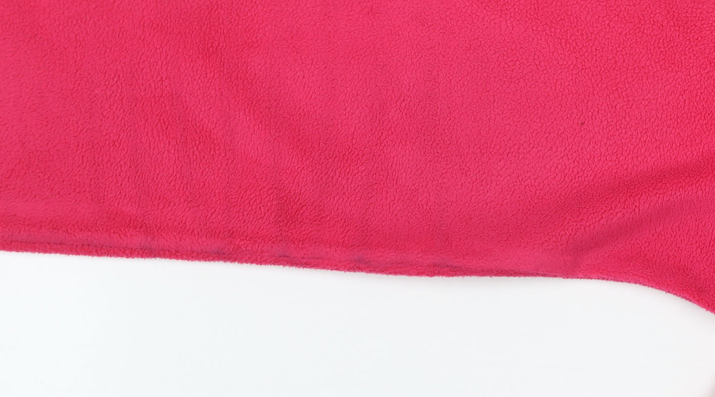 Dunnes Women’s Pink Fleece Full Zip Active Jacket Size 16