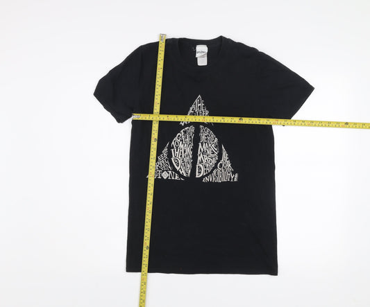 Harry Potter Black Men's Small Graphic Movie T-Shirt