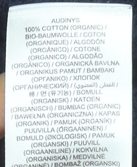 GANT Men's Blue Organic Cotton Short Sleeve Polo Shirt M