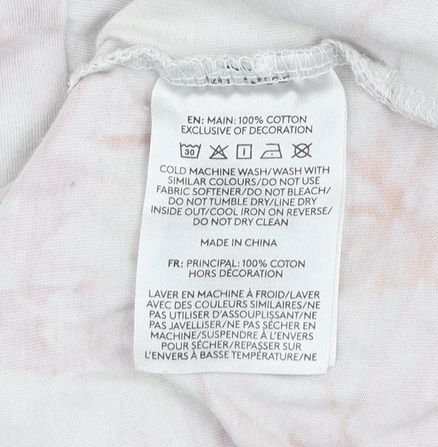 Kathmandu Women’s Multicoloured XL Tie-Dye Cotton Graphic T-Shirt