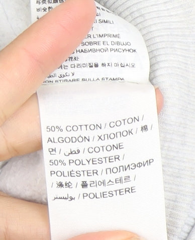 Superdry Men's Grey Full Zip Hoodie Size M Athletic Dept