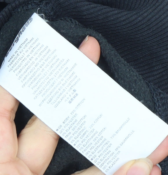 Berghaus Men's Black Pullover Hoodie Small Logo Outdoor Fleece