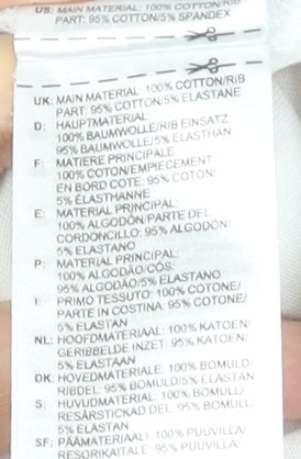 Adidas Boys White 9-10 Years Graphic Logo Cotton T-Shirt