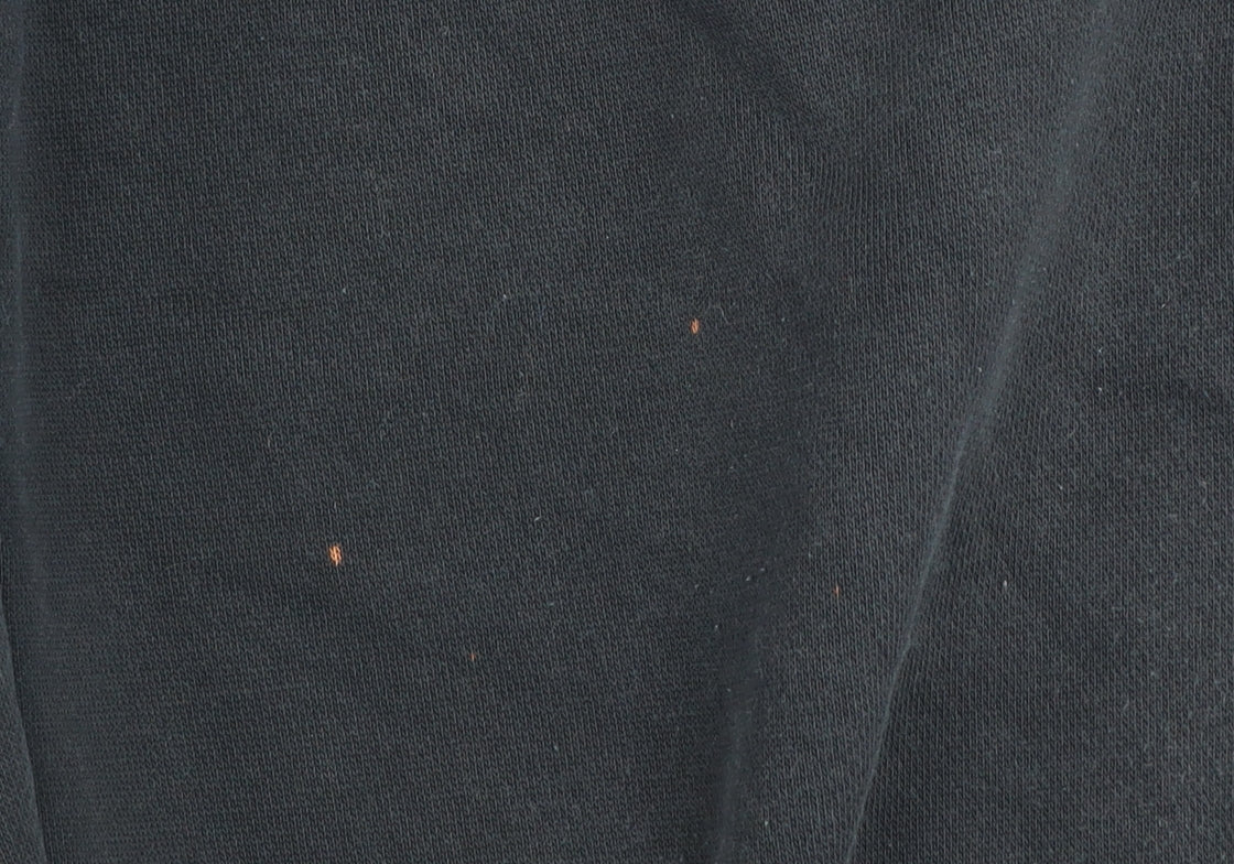 adidas Womens Black Jogger Sweatpants Size 12 Cotton Blend