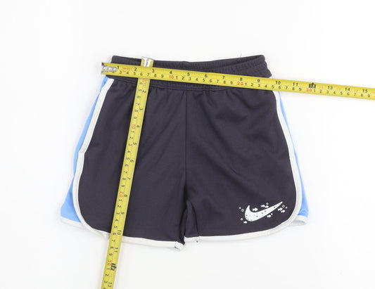 Nike Boys Black Athletic Mesh Shorts 2-3 Years Lightweight Sportswear