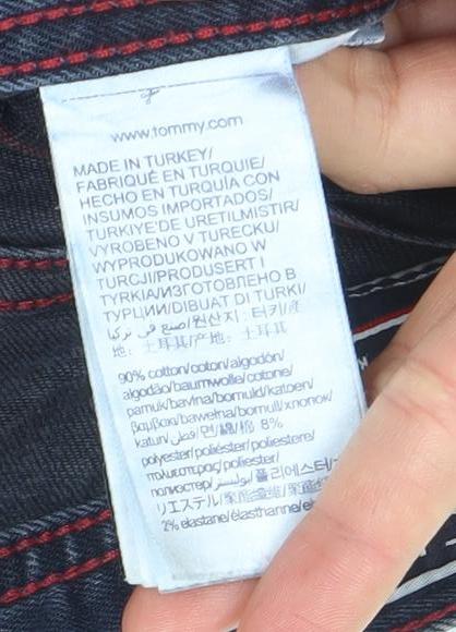 Tommy Hilfiger Men's Blue Slim Fit Bleecker Stretch Jeans 36W 32L