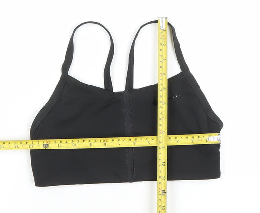 Nike Women's Black Medium Sports Bra Racerback Lightweight Stretch