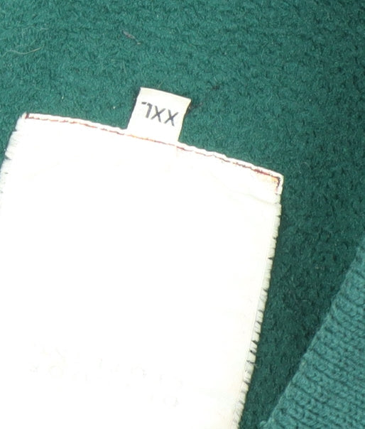 Regatta Mens Burgundy Green Fleece Jacket 2XL Outdoor Full Zip