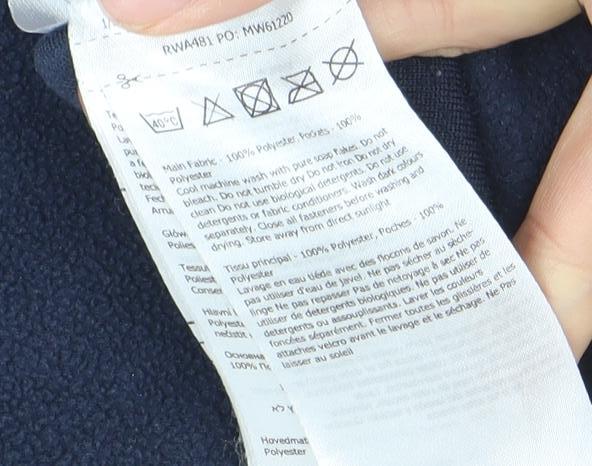 Regatta Women's Blue Fleece Full Zip Outdoor Jacket Size 20