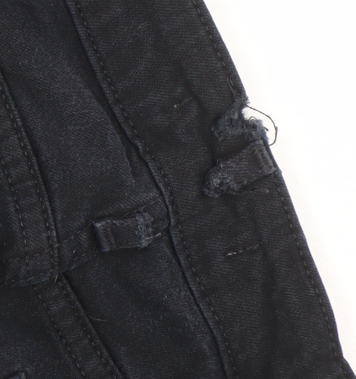 Levi's Women's Black 711 Skinny Jeans Size 25 Slim Fit Denim