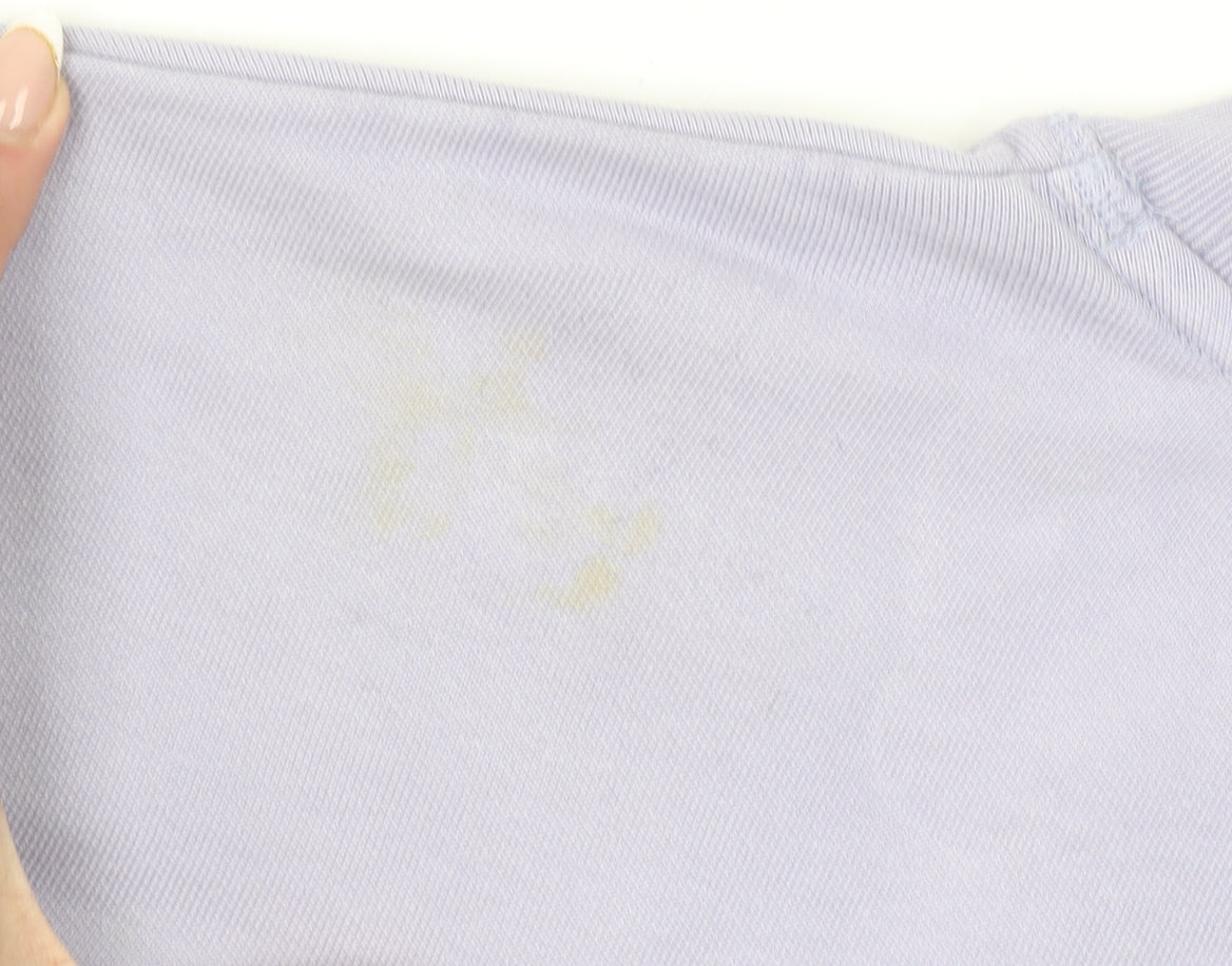 Levi's Women’s Lilac Cotton Crew Neck Pullover Sweatshirt L