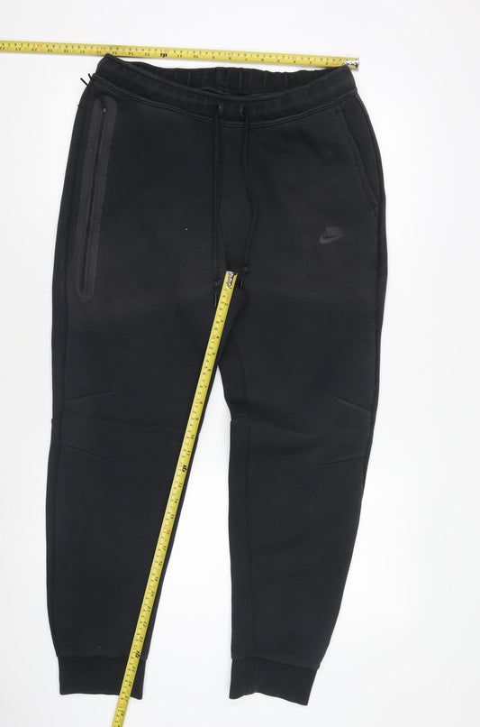 Nike Men's Black Jogger Trousers L Regular Fit Activewear