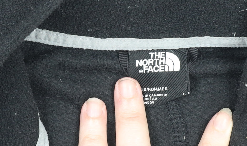 The North Face Men's Black Fleece Pullover Sweatshirt L