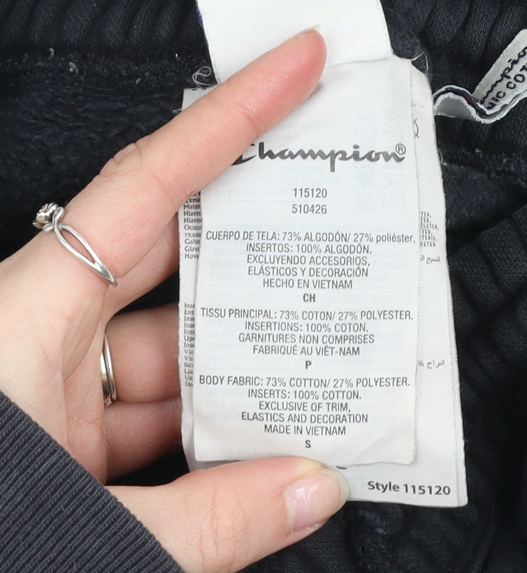 Champion Women's Black Small Fleece Sweatpants Joggers