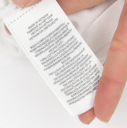 Ralph Lauren Men's White Long Sleeve Polo Shirt Slim Fit Size S