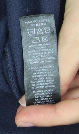 Craghoppers Women Navy Blue Fleece Jacket Size 16 Full Zip