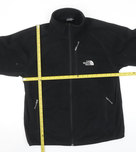 The North Face Men's Black XL Fleece Full Zip Outdoor Jacket