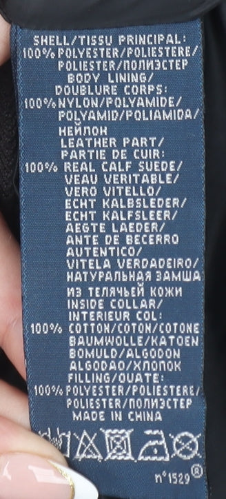 Ralph Lauren Men’s Black Quilted Bodywarmer Waistcoat L