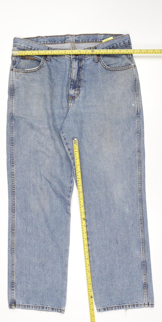 Wrangler Womens Blue Straight Leg Jeans W30 L30 Classic Denim
