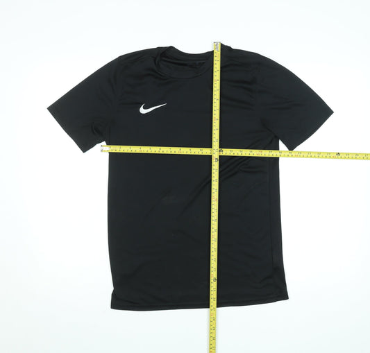 Nike Men's Black Dri-FIT Short Sleeve Athletic T-Shirt Size M