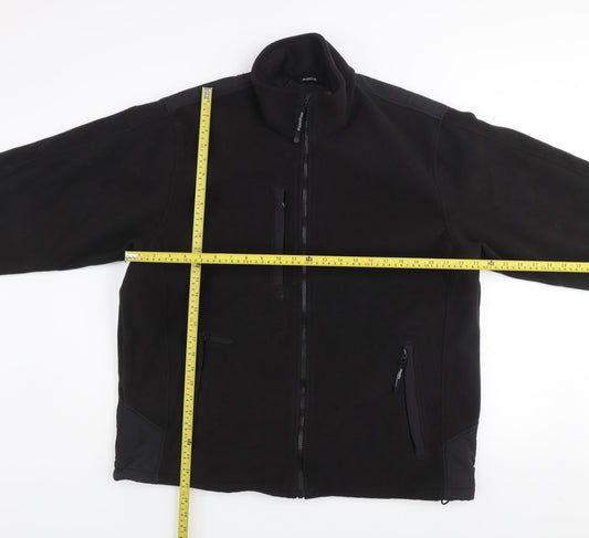 Regatta Men's Black XL Fleece Jacket Full Zip Lined Outdoor
