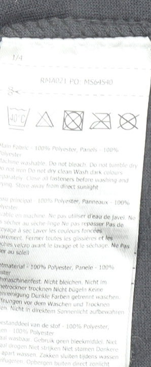 Regatta Men's Black Fleece 1/4 Zip Pullover Sweatshirt Size M