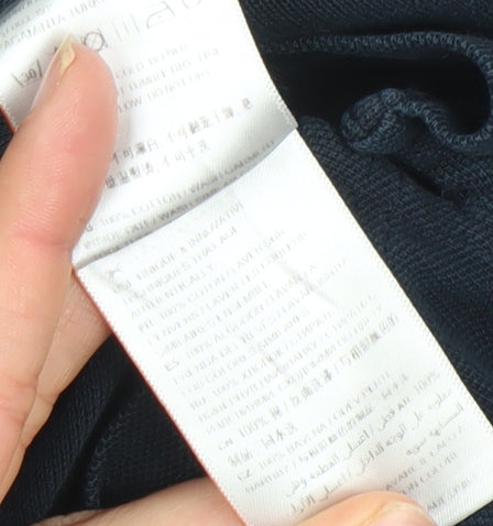 Superdry Men's Black Cotton Slim Fit Polo Shirt Medium