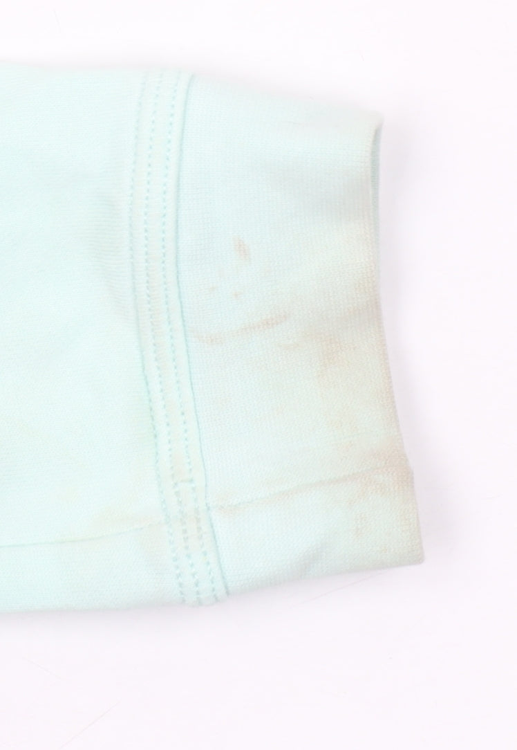 Nike Girls Green Pullover Hoodie XS (6-7 Years) Fleece Logo Sweatshirt