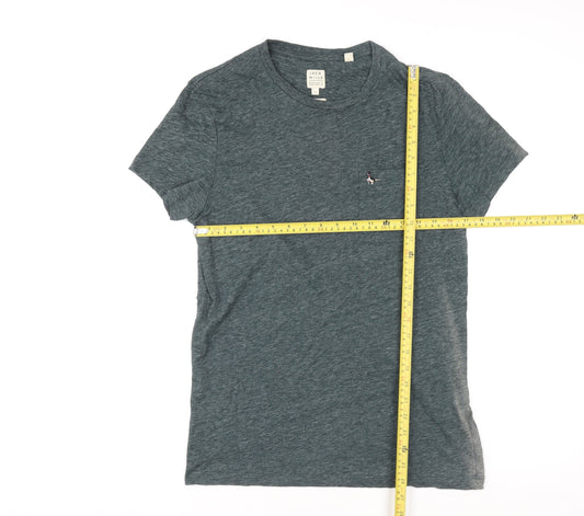 Womens UK Size S Jack Wills Grey Cotton Blend T-Shirt