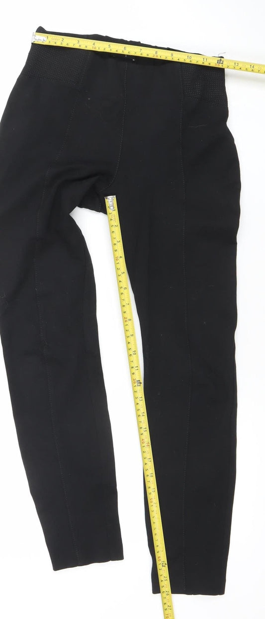 Wallis Women's Black Slim Fit Stretch Leggings Size S