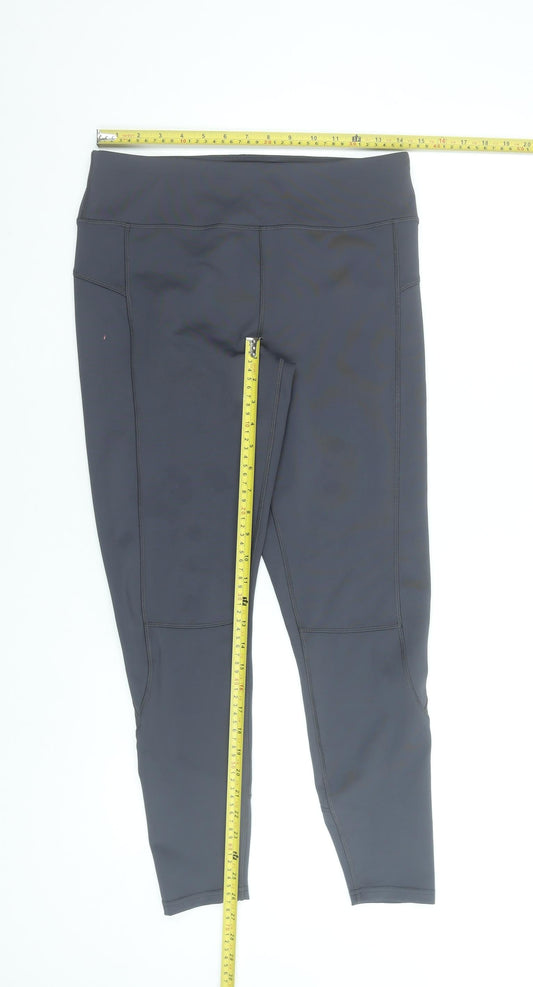 St Bernard for Dunnes Stores Women's Black Capri Leggings Size 12 Medium