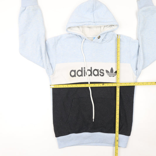 Adidas Men's Multicoloured XL Pullover Hoodie with Logo Print