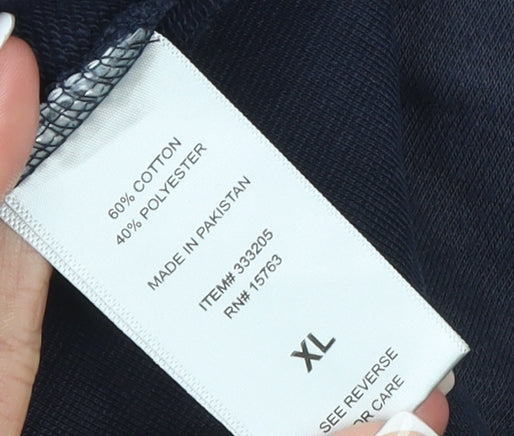 Champion Men’s Blue XL Crew Neck Pullover Sweatshirt