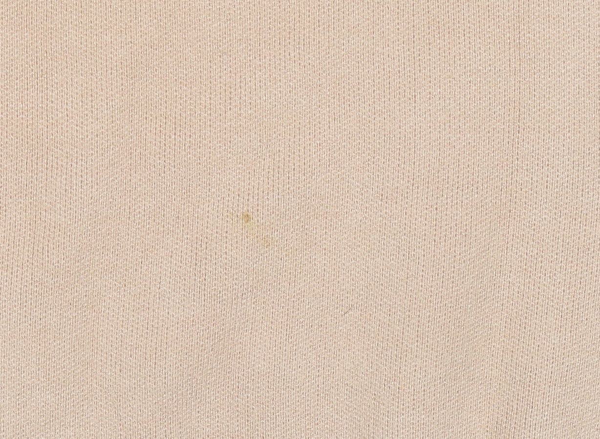 Zara Women Beige Beaded Knit Shift Dress Size 12